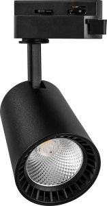 FERON Светодиодный светильник AL100 трековый однофазный на шинопровод 12W 2700K 35 градусов черный