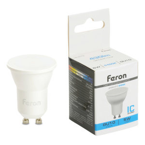Изображение товара FERON Лампа светодиодная, (5W) 230V GU10 6400K MR11, LB-272