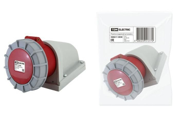 Изображение товара Розетка наружной установки IP67 16А 3Р+РЕ+N 380В TDM