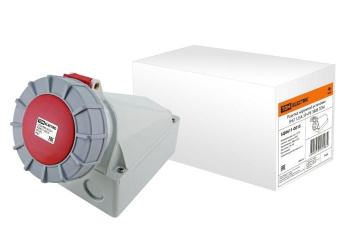 Изображение товара Розетка наружной установки IP67 125А 3Р+РЕ 380В TDM