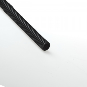 РУВИНИЛ Труба гофрированная 25мм ПНД (черная) с зондом легкая