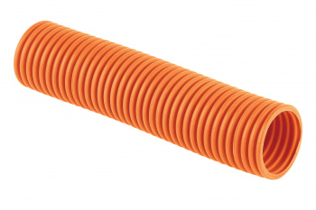 РУВИНИЛ Труба гофрированная 50мм ПП (оранжевая) с зондом легкая