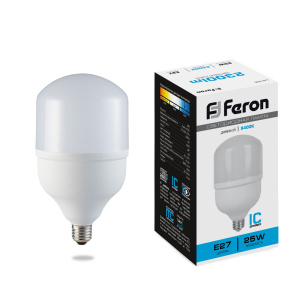 Изображение товара FERON Лампа светодиодная LB-65 E27 25W 6400K