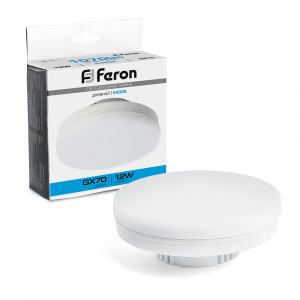 FERON Лампа cветодиодная, (12W) 230V GX70 6400K, LB-471