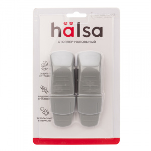 Ограничитель-стоппер для двери, регулируемый (2 шт/уп)  HALSA