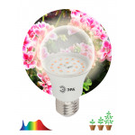 Фитолампа для растений светодиодная ЭРА FITO-11W-Ra90-E27 полного спектра 11 Вт Е27