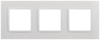 ЭРА Рамка для розеток и выключателей Elegance 14-5013-01 Classic, на 3 поста, белый