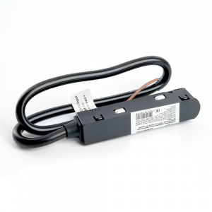 FERON Соединитель-коннектор для низковольтного шинопровода, черный, кабель 0,5м LD3000
