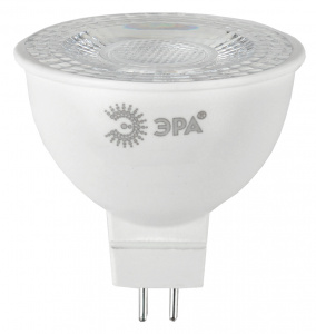 Лампочка светодиодная ЭРА STD LED Lense MR16-8W-827-GU5.3 GU5.3 8Вт линзованная софит теплый белый свет