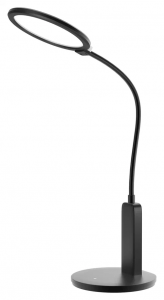ФОТОН Настольная светодиодная сетевая лампа TL-17D4-B, 17 Вт, черная