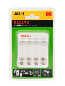 Kodak Зарядное устройство для аккумуляторов C8002B USB [K4AA/AAA]