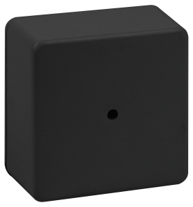 ЭРА Распаячная коробка BS-B-100-100-50 100х100х50мм без клеммы черная IP40