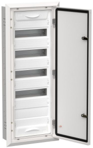 Изображение товара TITAN 5 Корпус металлический ЩРв-60 (1х60) 880х365х130мм IP31 белый (одна дверь) IEK