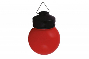 Светильник НСП 03-60-027 У1 (шар пластик красный) IP44 TDM