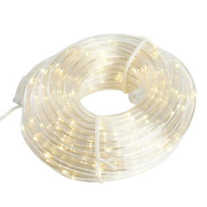 Изображение товара FERON Гирлянда линейная Мини Дюралайт 220V, 260 LED 2700K с контроллером, 15м, IP20,  прозрачный шнур, CL587