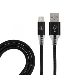 Кабель USB-Type-C/2,4A/PVC/flat/1m/REXANT