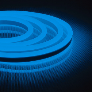 FERON Cветодиодная LED лента LS720 неоновая, 120SMD(2835)/м 9.6Вт/м 50м IP67 220V синий