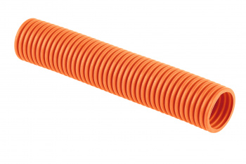 РУВИНИЛ Труба гофрированная 40мм ПП (оранжевая) с зондом легкая