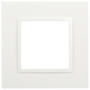 ЭРА Рамка для розеток и выключателей Elegance 14-5011-01 Classic, на 1 пост, белый