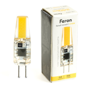 Изображение товара FERON Лампа светодиодная, (3W) 230V G4 2700K JC, LB-423