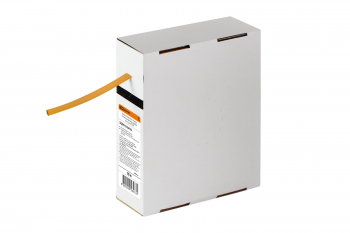Термоусаживаемая трубка ТУТнг 6/3 желтая в коробке (10 м/упак) TDM