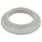 ЭРА Кольцо для патрона E14, пластик, белое
