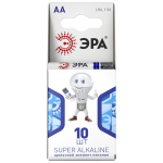 Батарейки ЭРА LR6-10BL компактный SUPER Alkaline