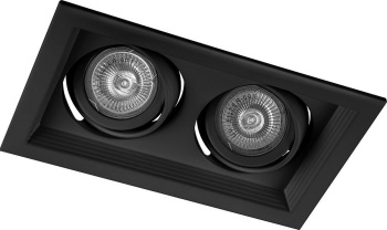FERON Светильник встраиваемый DLT202 потолочный MR16 G5.3 черный от оптового интернет-магазина Макел25.
