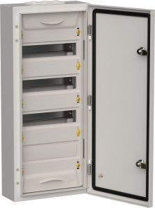 Изображение товара TITAN 5 Корпус металлический ЩРн-48 (1х48) 710х310х140мм IP54 серый (одна дверь) IEK