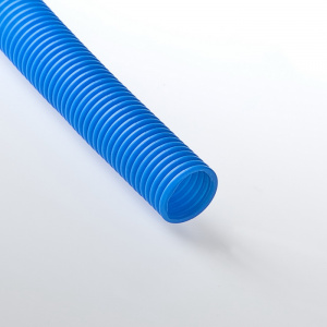 РУВИНИЛ Труба гофрированная 32мм ПНД (синяя) для МПТ