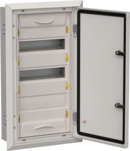 Изображение товара TITAN 5 Корпус металлический ЩРв-36 (1х36) 630х365х130мм IP31 серый (одна дверь) IEK