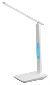 ФОТОН Настольный светильник светодиодный сетевой TL-11DRCH-W (11 W) белый (USB, Qi зарядка)
