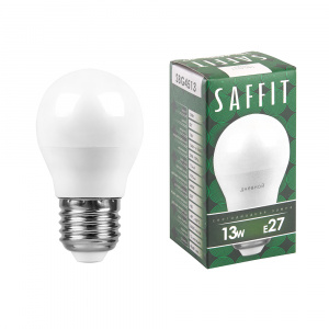 FERON Лампа светодиодная SAFFIT SBG4513 Шарик E27 13W 6400K