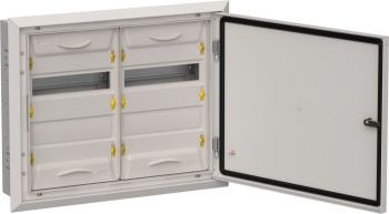 Изображение товара TITAN 5 Корпус металлический ЩРв-48 (2х24) 505х625х130мм IP31 серый (одна дверь) IEK