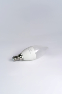 LEDS POWER Светодиодная лампа C37 E14 6,5Вт 4000К диммируемая