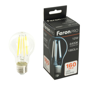 Изображение товара FERON Лампа светодиодная, 1960LM 12W 175-265V E27 6400K, LB-1112