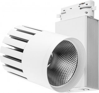 FERON Светодиодный светильник AL105 трековый однофазный на шинопровод 30W 4000K, 35 градусов, белый