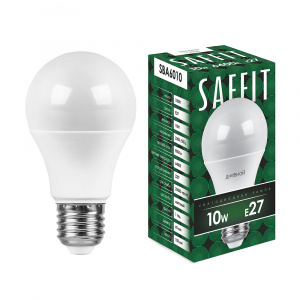 FERON Лампа светодиодная SAFFIT SBA6010 Шар E27 10W 6400K