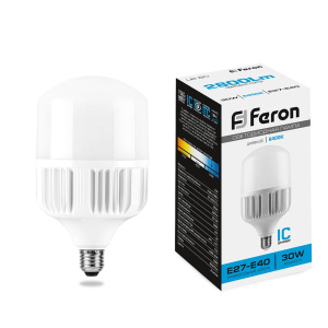 FERON лампа светодиодная LB-65 30W 230V E27-E40 6400K от оптового интернет-магазина Макел25.