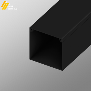 AGIS Profile Кабель-канал ПВХ 60х60 мм Черный (18м/уп)