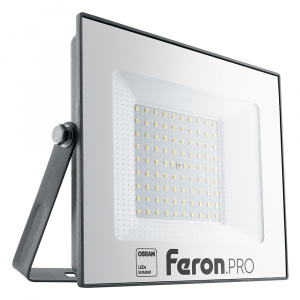 FERON PRO прожектор светодиодный LL-1000 черный SMD 100W IP65 6400K OSRAM LED*
