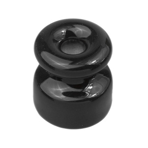 Bironi Изолятор керамика черный (цена за упак. 50шт)