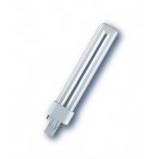 Osram лампа люминесцентная DULUX S 11W/840 (холодный белый) лампа G23