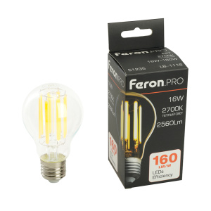 Изображение товара FERON Лампа светодиодная, 2560LM 16W 175-265V E27 2700K, LB-1116