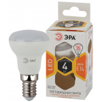 Лампочка светодиодная ЭРА STD LED R39-4W-827-E14 Е14 / Е14 4Вт рефлектор теплый белый свет.
