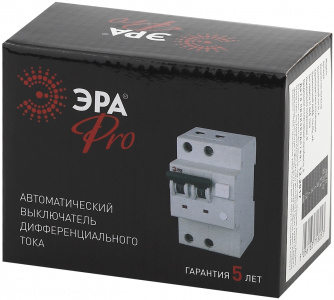 Автоматический выключатель дифференциального тока ЭРА PRO NO-902-05 АВДТ 63 C63 30мА 1P+N тип A