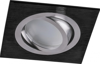 FERON Светильник встраиваемый DL2801 потолочный MR16 G5.3 черный