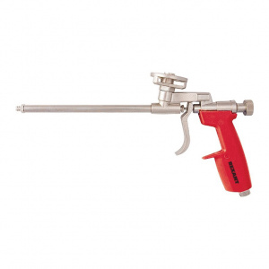 Пистолет для монтажной пены металлический с конфузором и регулировкой REXANT