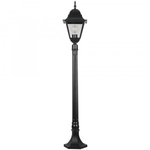 FERON Светильник садово-парковый 4210/PL4210 столб 100W E27 230V, черный
