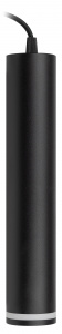 Светильник подвесной (подвес) ЭРА PL16 BK MR16/GU10, черный, потолочный, цилиндр
